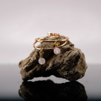 Dainty Hoop Earrings-second-view
